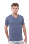t-shirt-manches courtes-col-en v